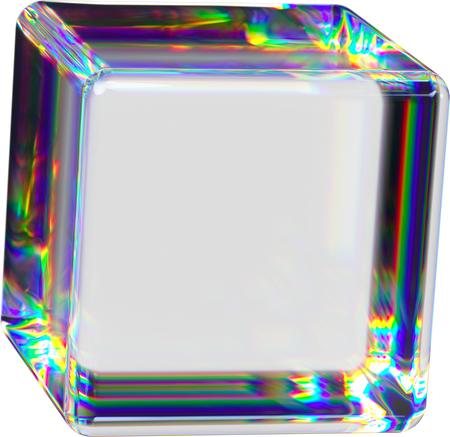 Transparent 3d Cube